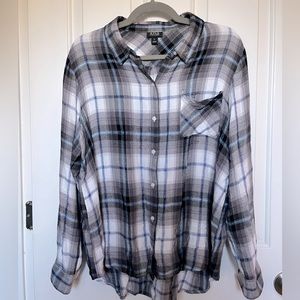 Ana plaid blouse